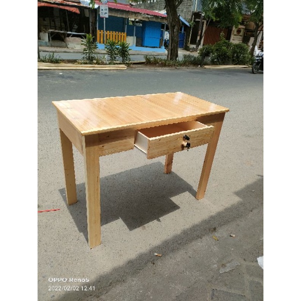 meja kaser meja belajar 100x60x75