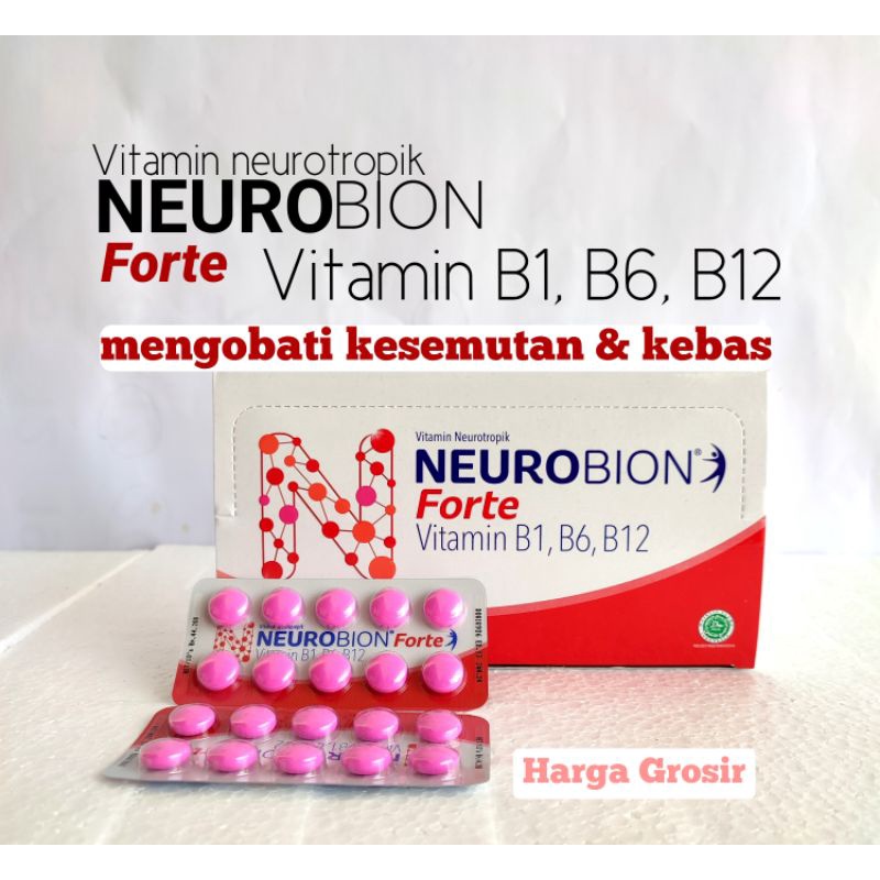 NEUROBION FORTE .. Kebas dan kesemutan Hilang