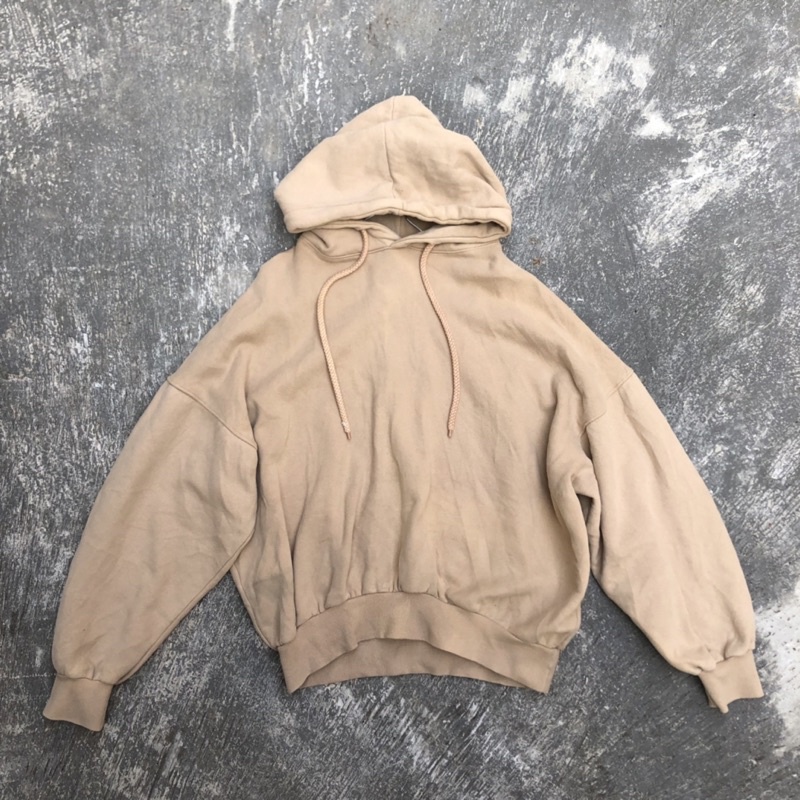 Hoodie Second Polos Coklat