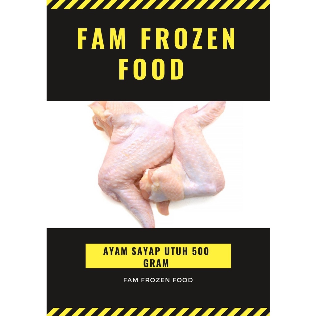 

Ayam Sayap Utuh 500 Gr