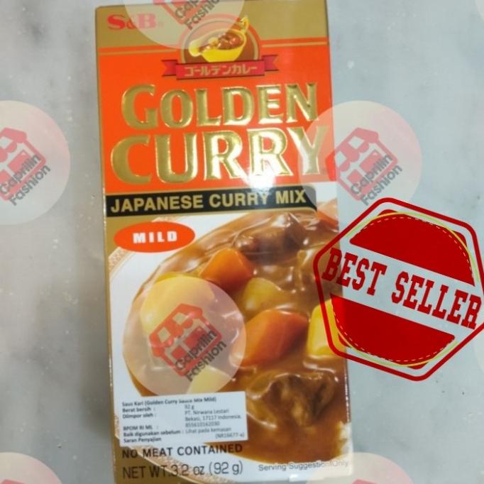 

langsung order saja] S&B Golden Curry sauce Mix M*ld 92gr/ Saus Kari golden curry M*ld