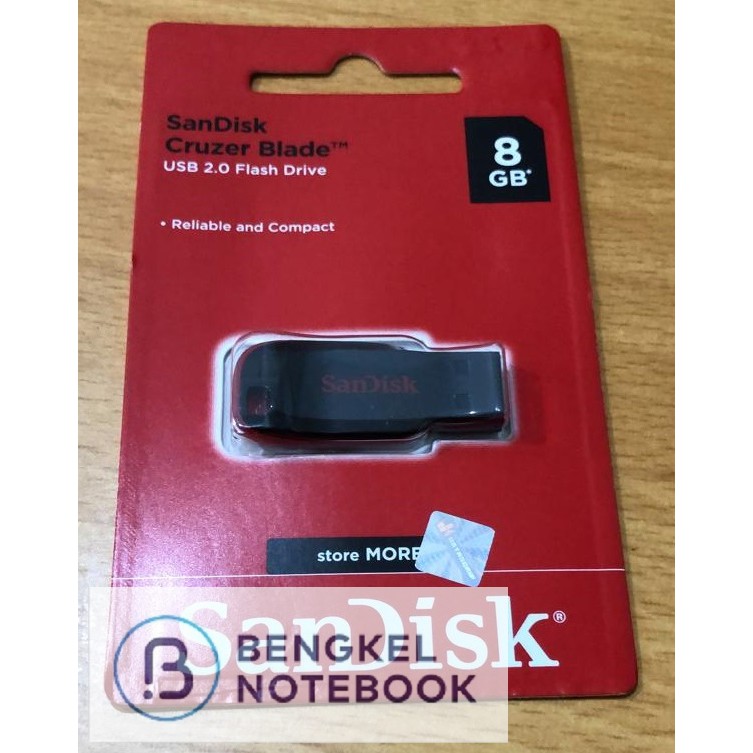 Flashdisk UFD SanDisk Cruzer Blade 8GB USB 2.0