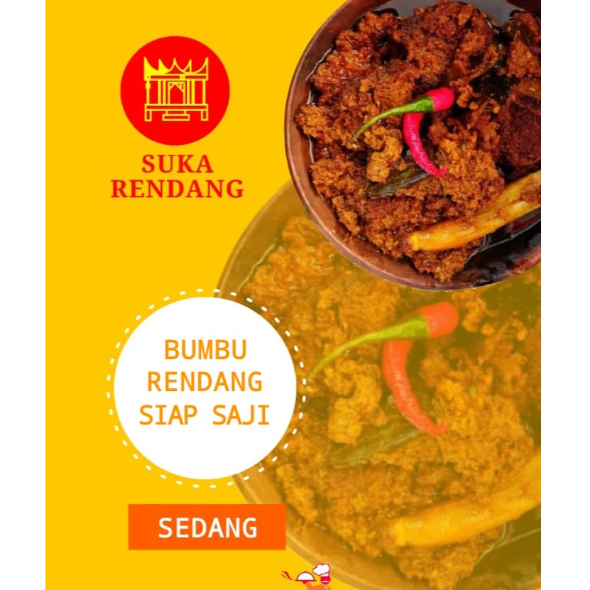 

BUMBU RENDANG SIAP SAJI 300 GRAM RASA SEDANG BY SUKA RENDANG