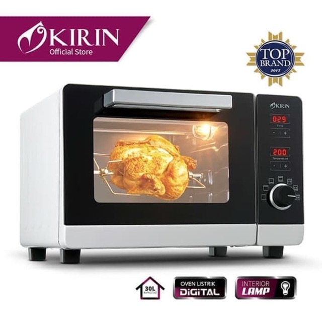 Oven Listrik Kirin KBO-300DRA | Kirin Oven Digital 30 Liter