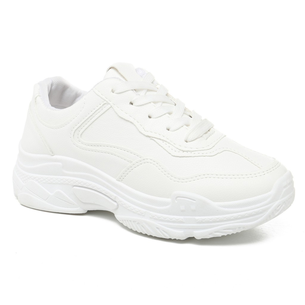 PVN Jimin Sepatu Sneakers Wanita Sport Shoes 512 White-1