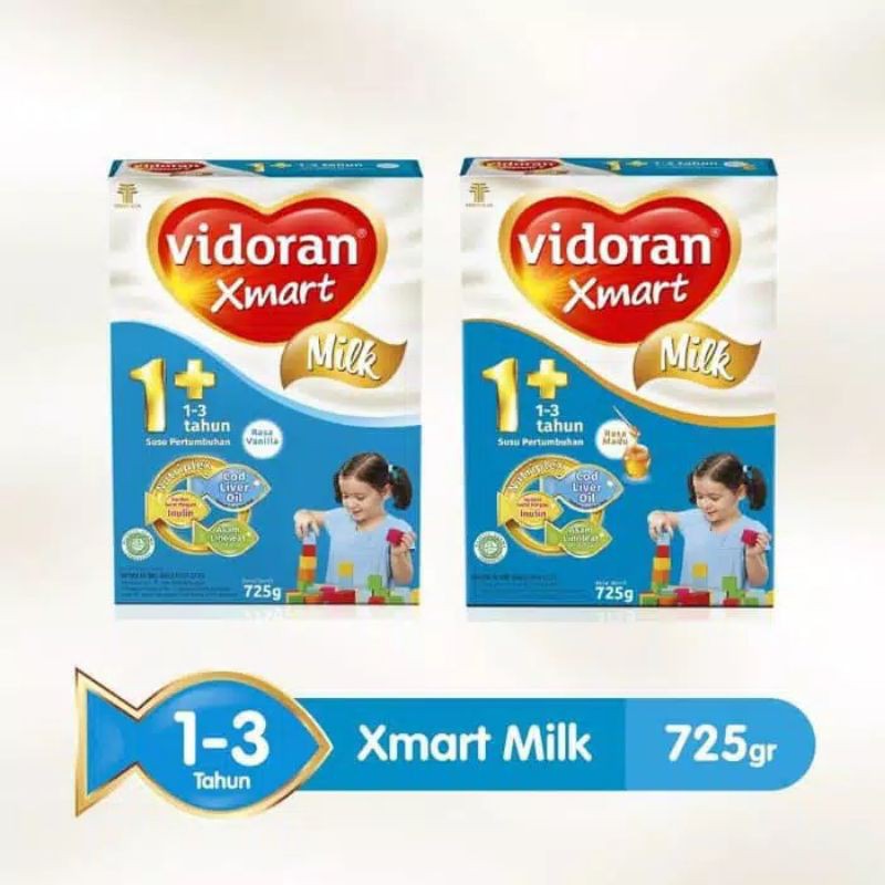 Vidoran xmart 1+ Vanila,Madu 700gr