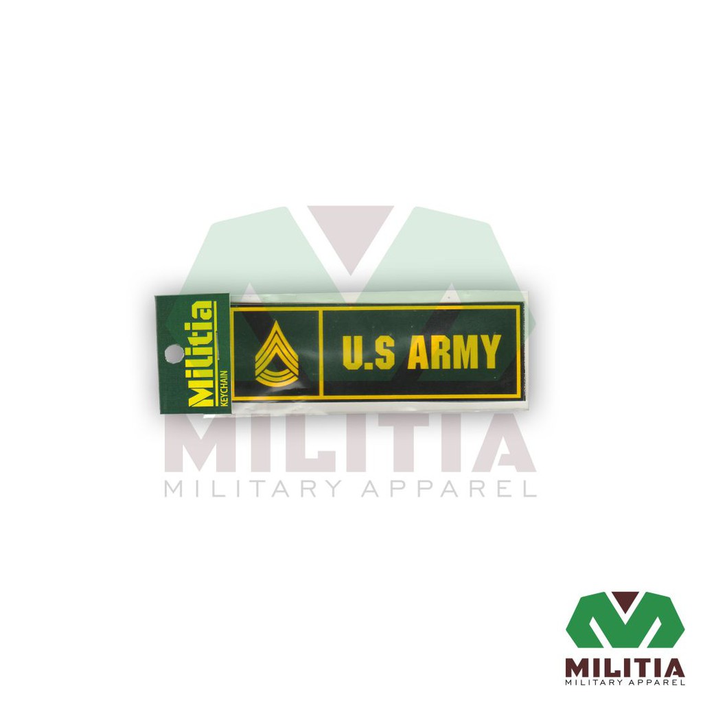 

Stiker Vynil Sevron U.S ARMY - hitam