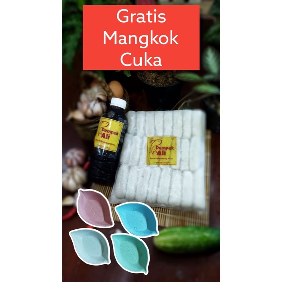 

Pempek Ali Ikan Asli Empek-empek Varian Lenjer Kecil 50pcs Frozen Vakum Oleh-oleh Palembang