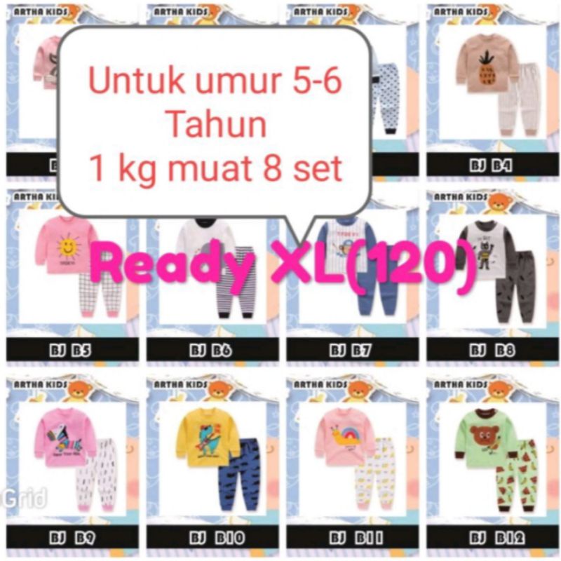 BAJU PAKAIAN STELAN ANAK DAN BAYI PANJANG IMPORT CEWEK COWOK HALUS ADEM MURAH LUCU 6 BULAN 1 TAHUN