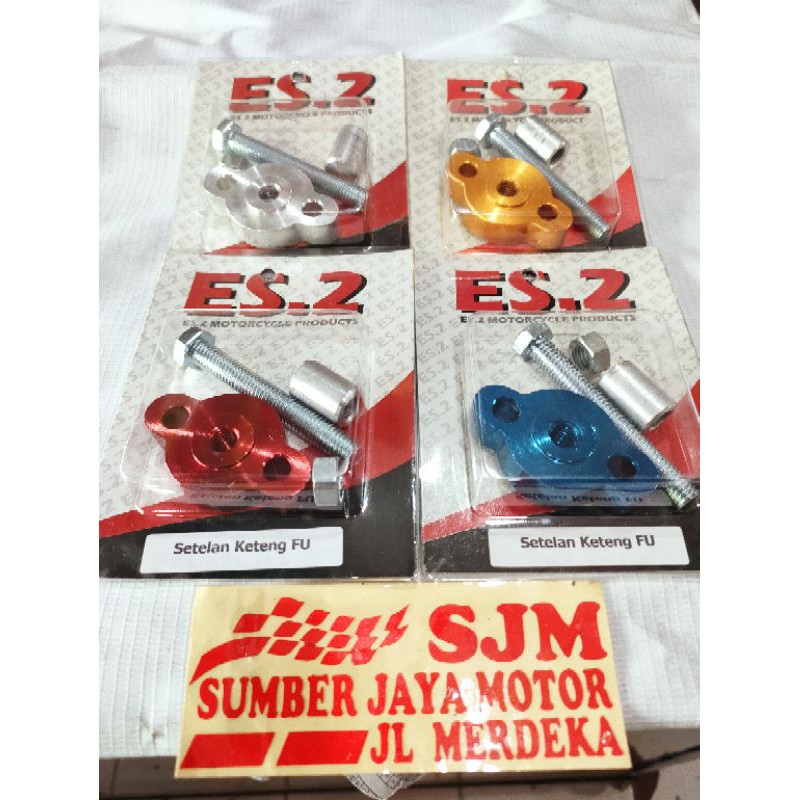 stelan keteng satria Fu Es2 racing . stelan keteng tensioner manual untuk fu 150 dan Suzuki GSX