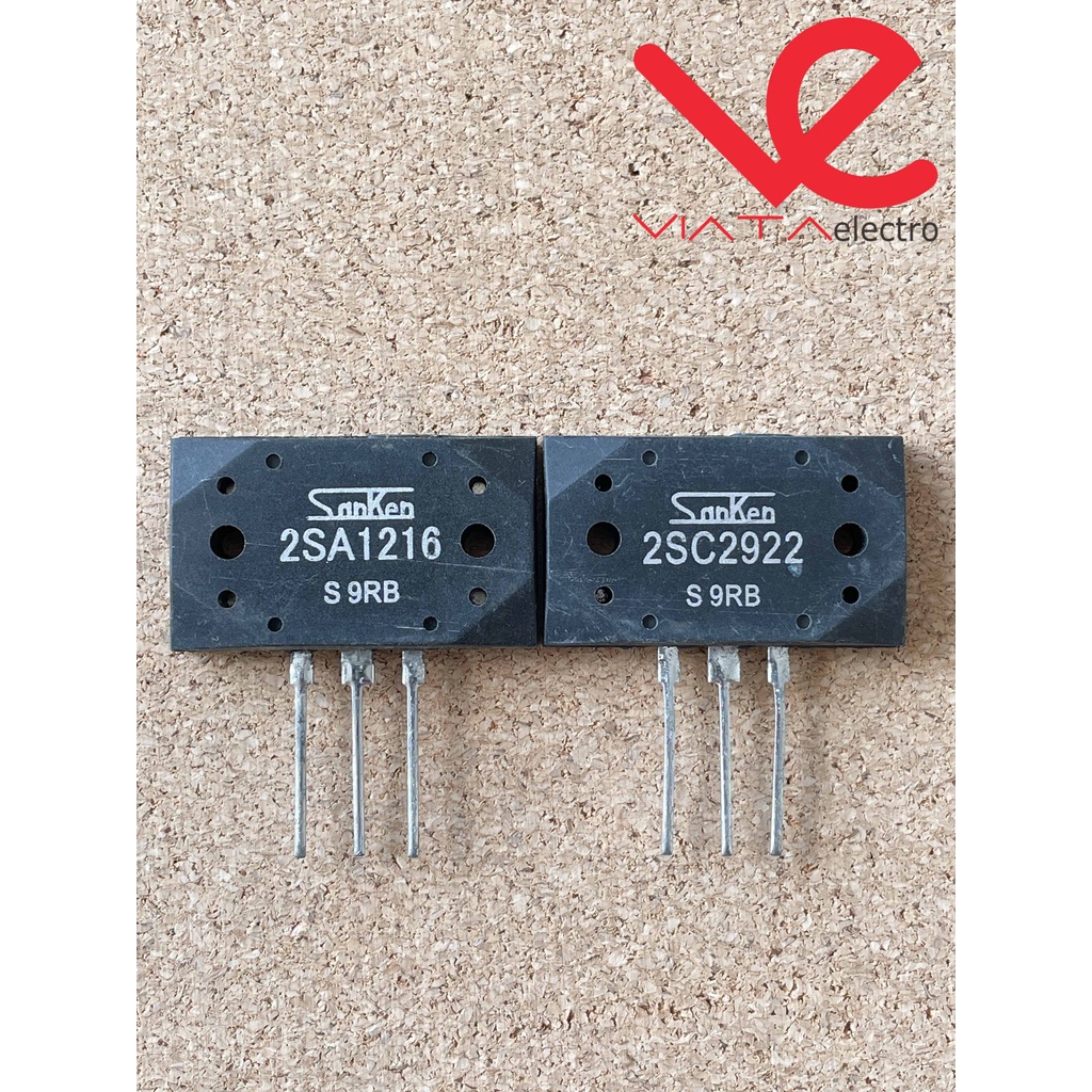 TRANSISTOR SANKEN A1216 - C2922 9RB RRT 1SET A1216 C2922 A1216-C2922 A 1216 C 2922 ups