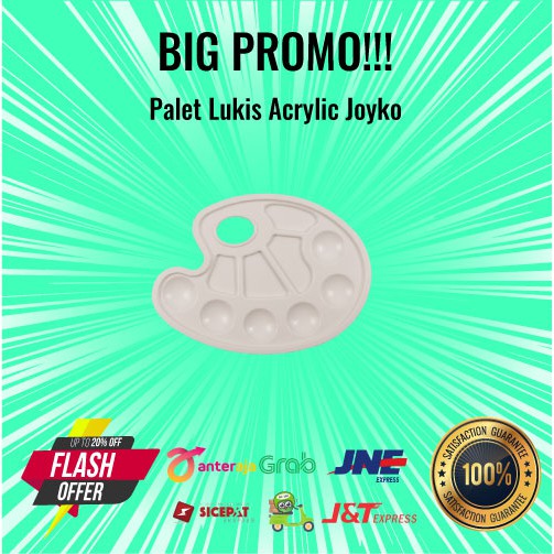 

Palet Melukis Joyko Ukuran Sedang PLT-111