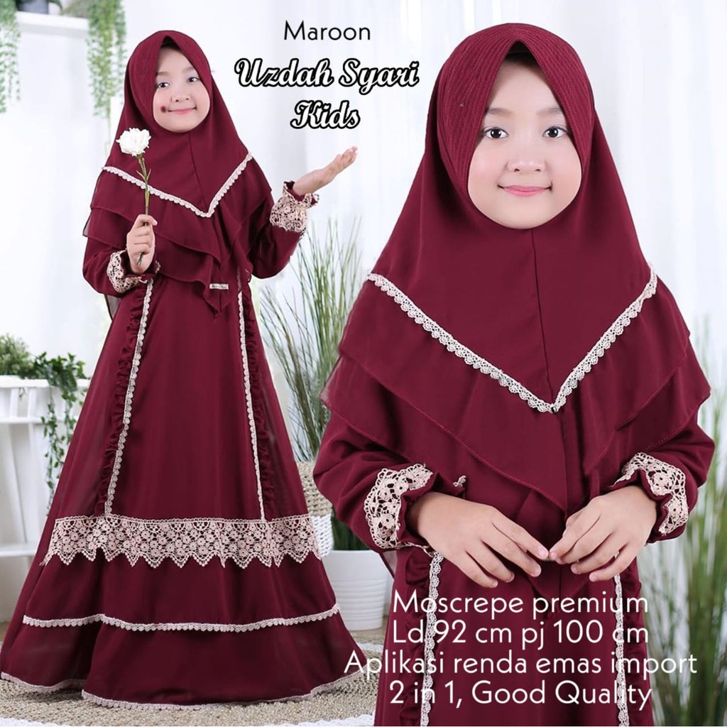 SYARI UZDAH KID GAMIS UZDAH KID / GAMIS ANUHA ANAK 8-12TH