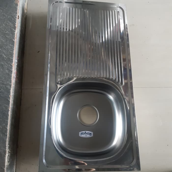 Bak Cuci Piring Stainless Royal Kitchen Sink SB 35 + Afur + Selang