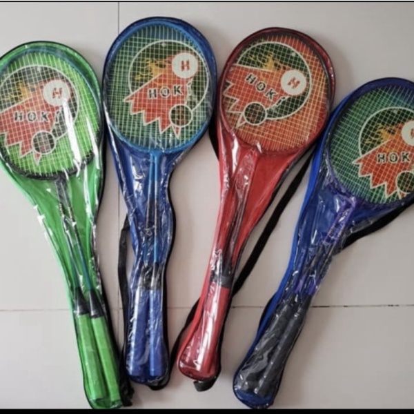 

Promo Raket Badminton HOKI isi 2 Anak Dan DewasaRaket Bulutangkis Isi 2 Berkualitas