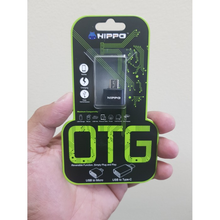 Hippo OTG Micro USB To Micro For Xiaomi Samsung Micro Usb GARANSI 1TH