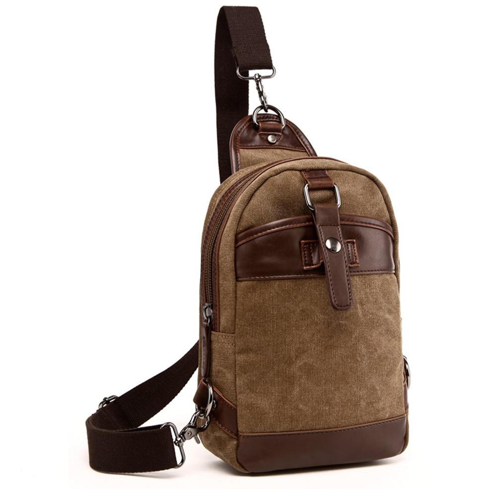 Paling Murah Tas Pria-Tas Selempang Pria -Tas Kanvas Pria Bagus-Tas Unik Import-Ts000436-Tas