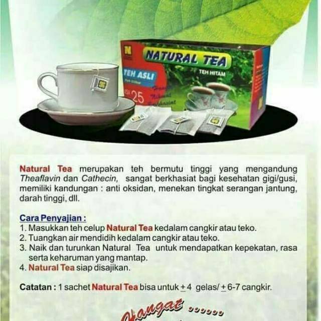 

NATURAL TEH CELUP NASA