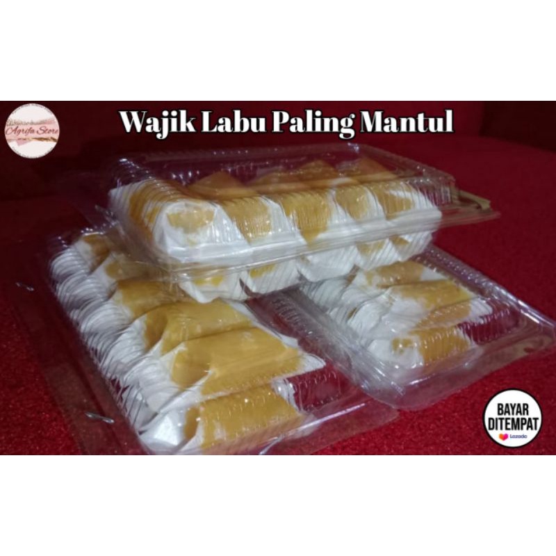 

Wajik/wajit Labu Kuning khas Bandung isi 30 pcs
