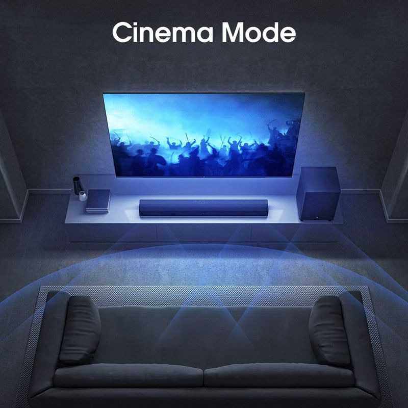 PROMO Xiaomi Soundbar Home Theater 2.1 Subwoofers 100W Bluetooth 5.0 XOSK20BK