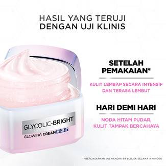 L'OREAL  GLYCOLIC - BRIGHT Glowing Cream Night