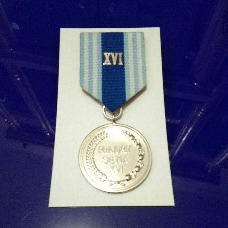 Medali 16 Tahun TNI. Satya Lencana Pdu TNI.