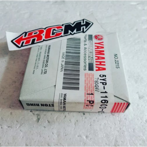 RING PISTON RING SEHER SEKER JUPITER MX OLD LAMA JAPAN OS OVERSIZE STD STANDART 0 ORI 5YP-11603-00