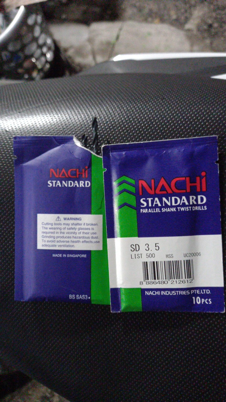 Mata Bor Besi 3.5 Mm Nachi