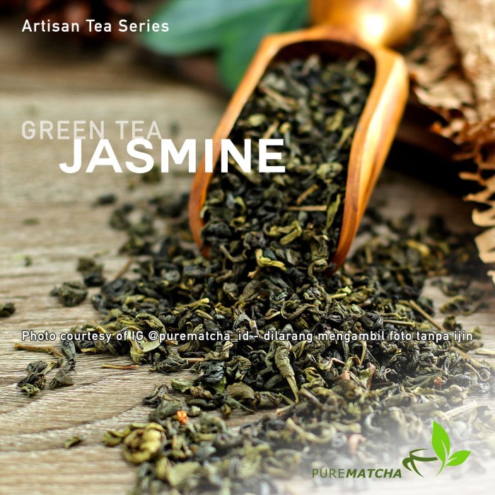 

B06 Artisan Tea Cafe - Jasmine Green Tea Chinese Tea Teh Hijau Melati 50Gr Gg054S