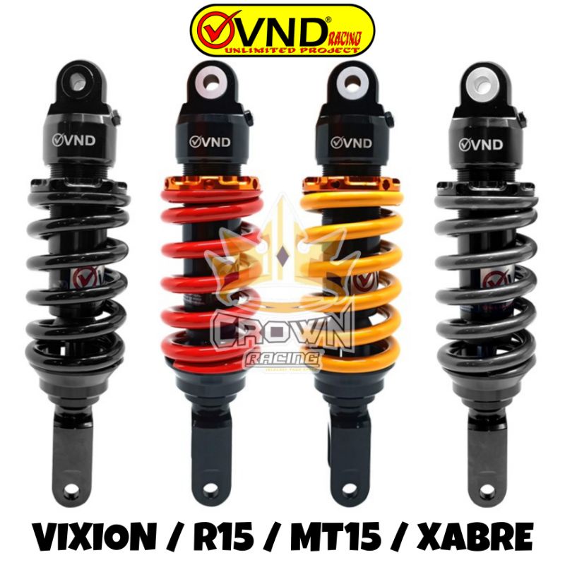 Monoshock Shock Shockbreaker VND AK 212 B1 265mm Yamaha Vixion Old / Vixion New / R15 / MT15 / Xabre