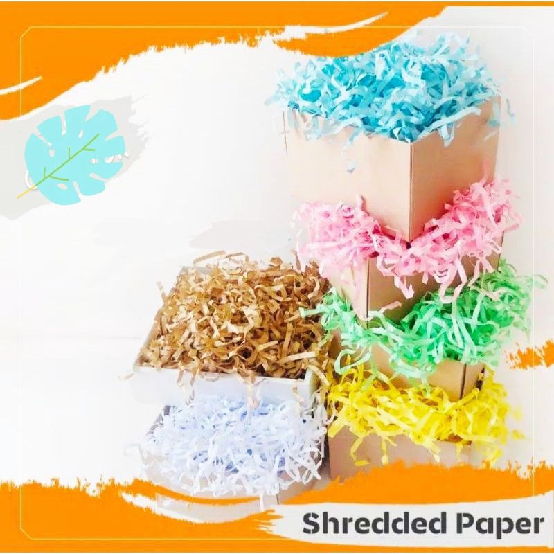 

JRA SHREDDED PAPER KERTAS CACAH ISIAN HAMPERS BOX SOUVENIR