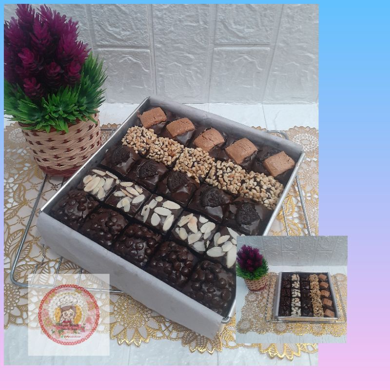 

Brownies panggang uk. 20x20