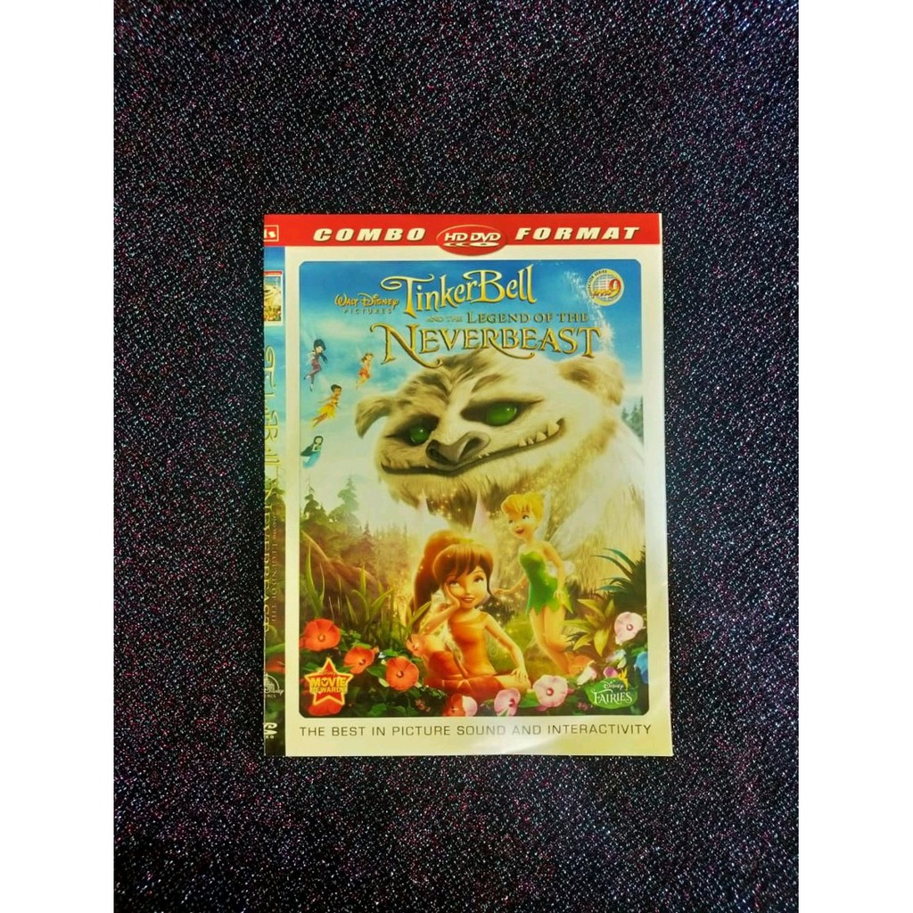 KASET DVD Film Anak Terlaris TINKER BELL and the LEGEND Of The NEVERBEAST