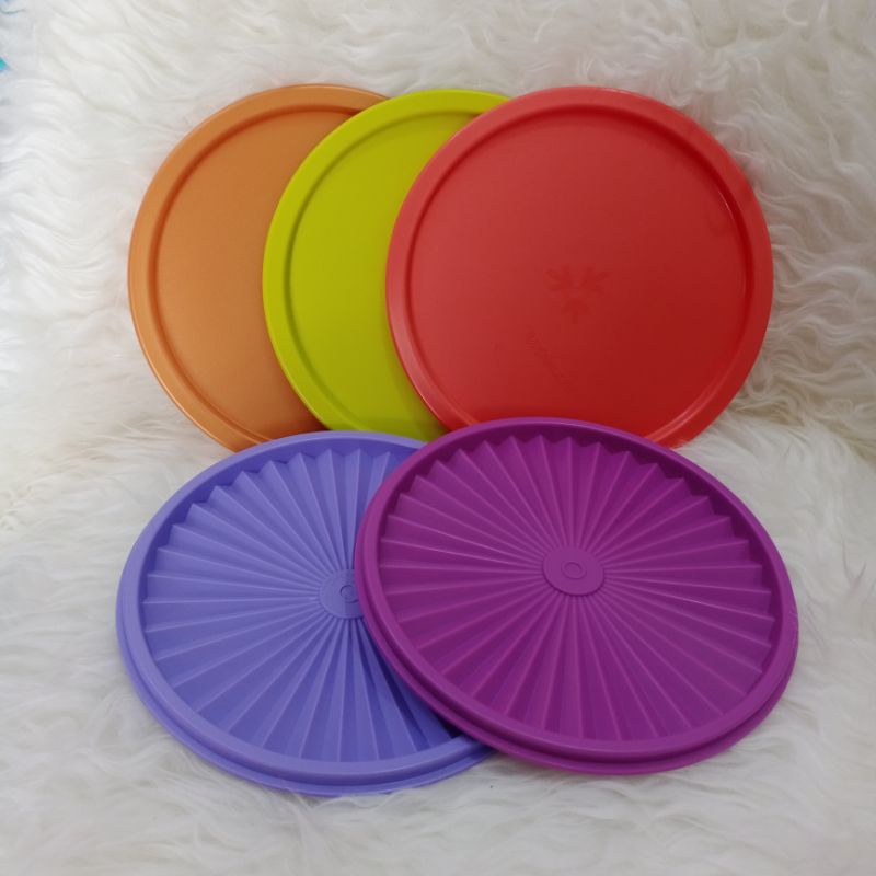 Tutup toples large  mosaic diameter 19cm tupperware