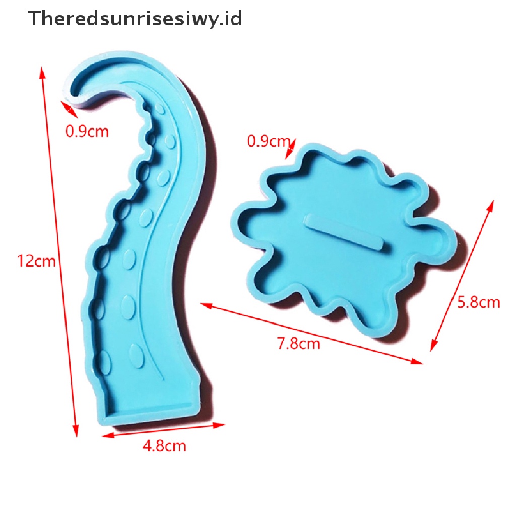 # Alat Rumah Tangga # Cetakan Resin Bentuk Gurita Bahan Silikon Untuk Dekorasi Rak Display