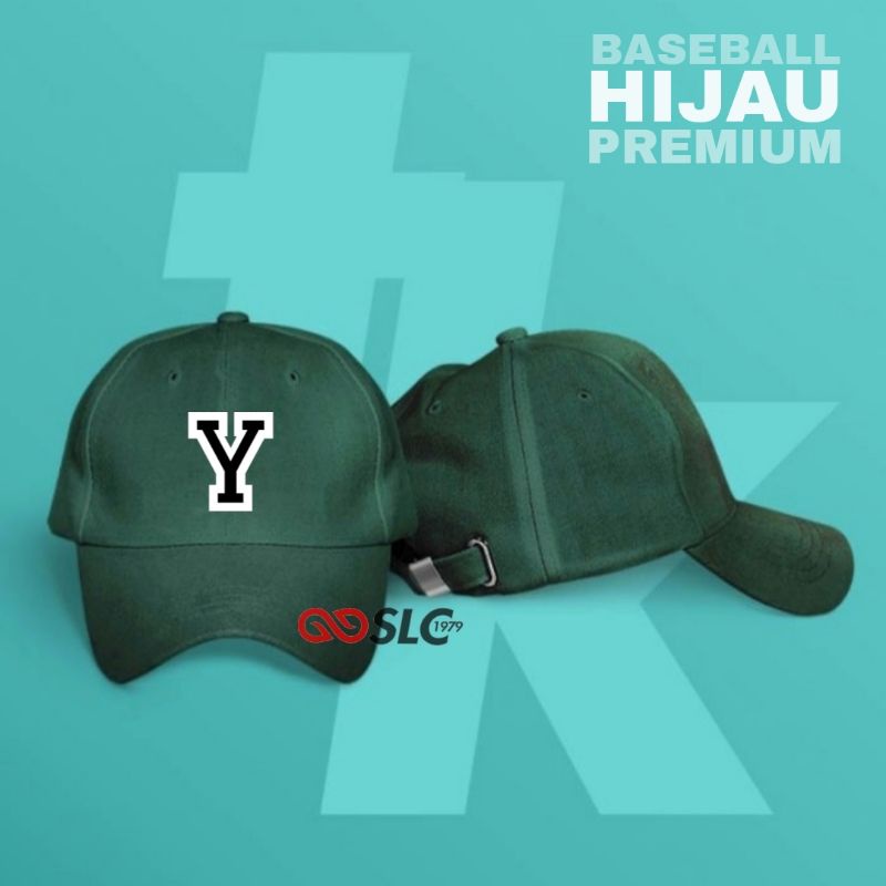 TOPI BASEBALL SNAPBACK PREMIUM INISIAL HURUF Y CUSTOM NAMA LOGO SENDIRI