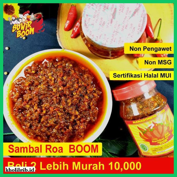 

Aneka-Sambal- Sambal Ikan Roa Khas Manado 300Gr - 250Gram Pedas -Pedeeeeeezzzzzzz.