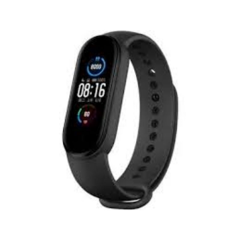 SMARTBAND M5 MI5 JAM TANGAN SMARTBAND WATERPROOF FITNESS - HITAM