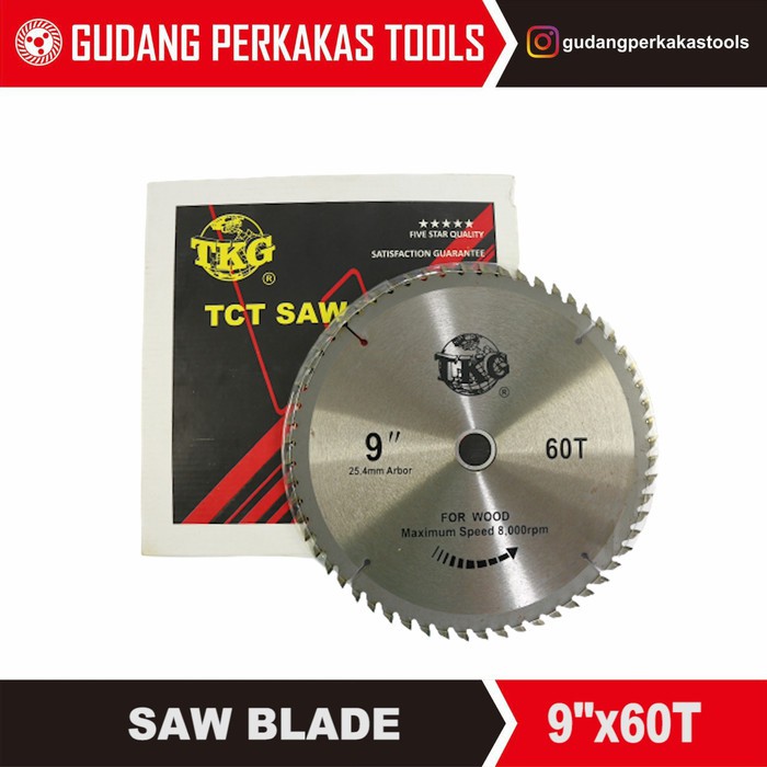 SBO TKG Circular Saw Blade 9x60T for wood TUNGGU APALAGI