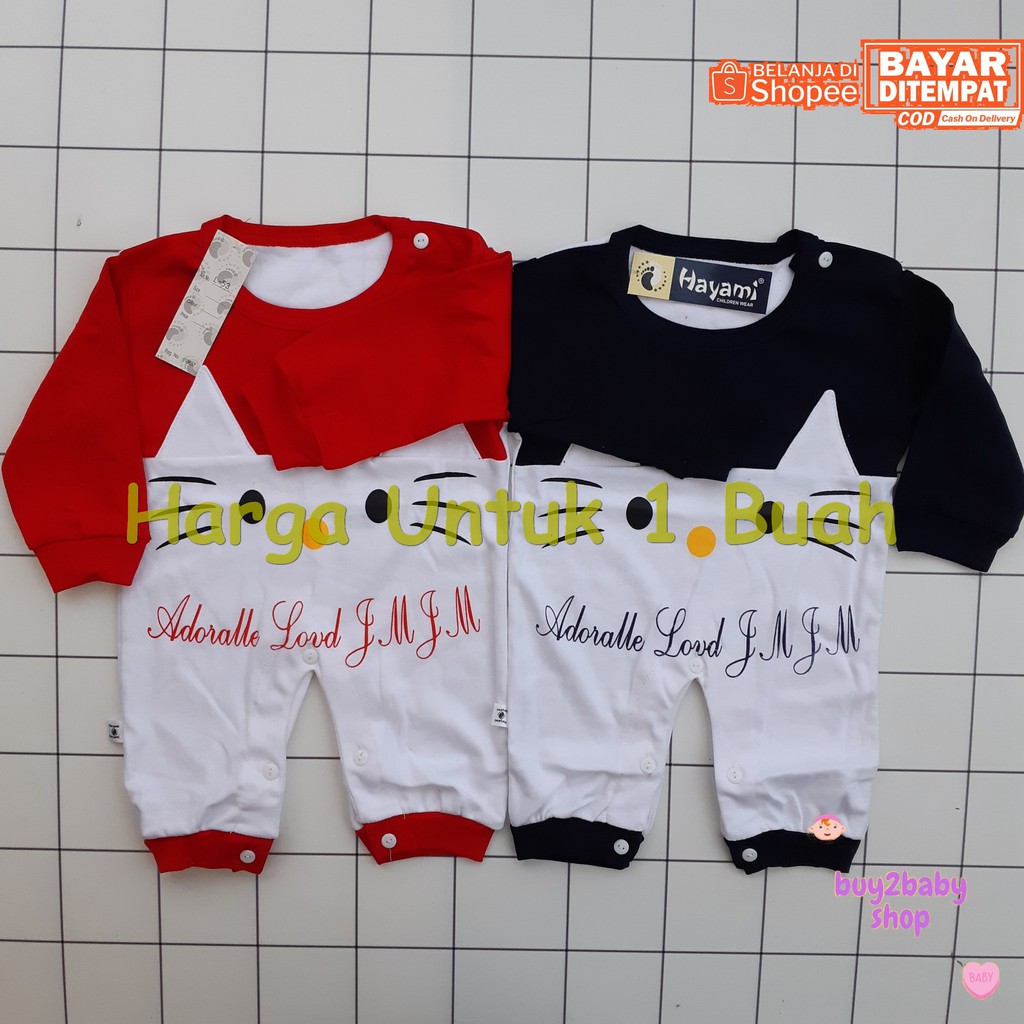 Jumper Panjang Bayi HAYAMI Karakter Kitty Catty Series 0-3 Bulan 1 PCS