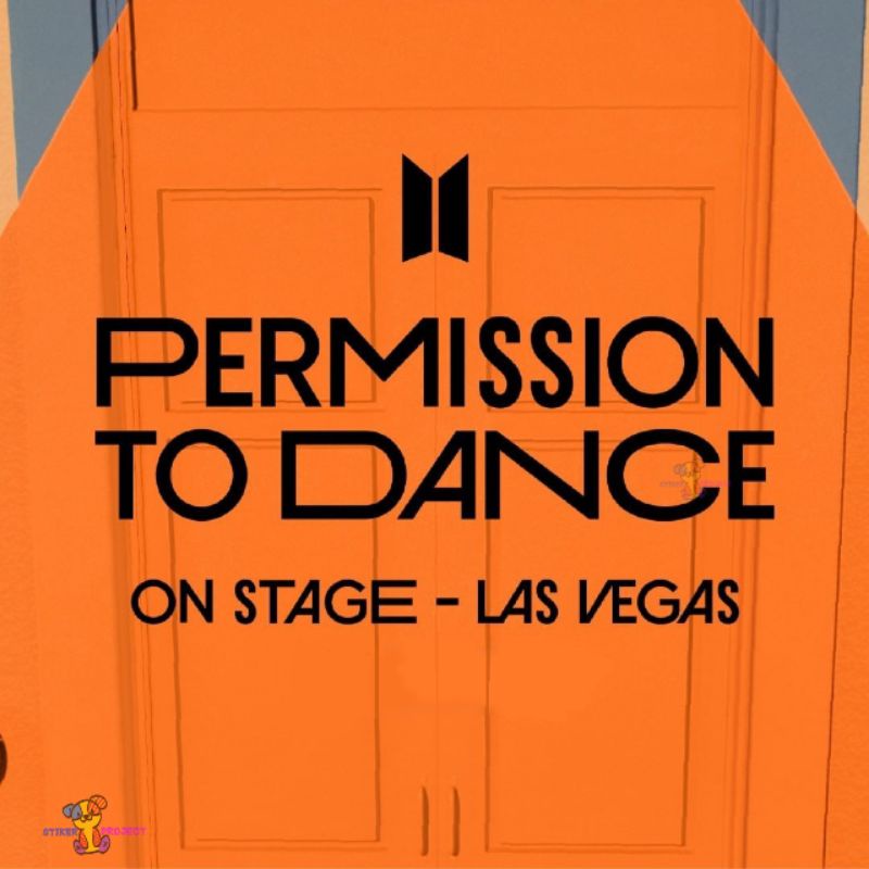 

Sticker Permission To Dance BTS stiker cutting viral