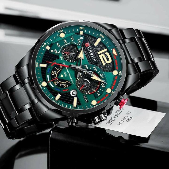 LANGSUNG KIRIM.. Jam tangan Sultan CURREN 8395 Analog steinless