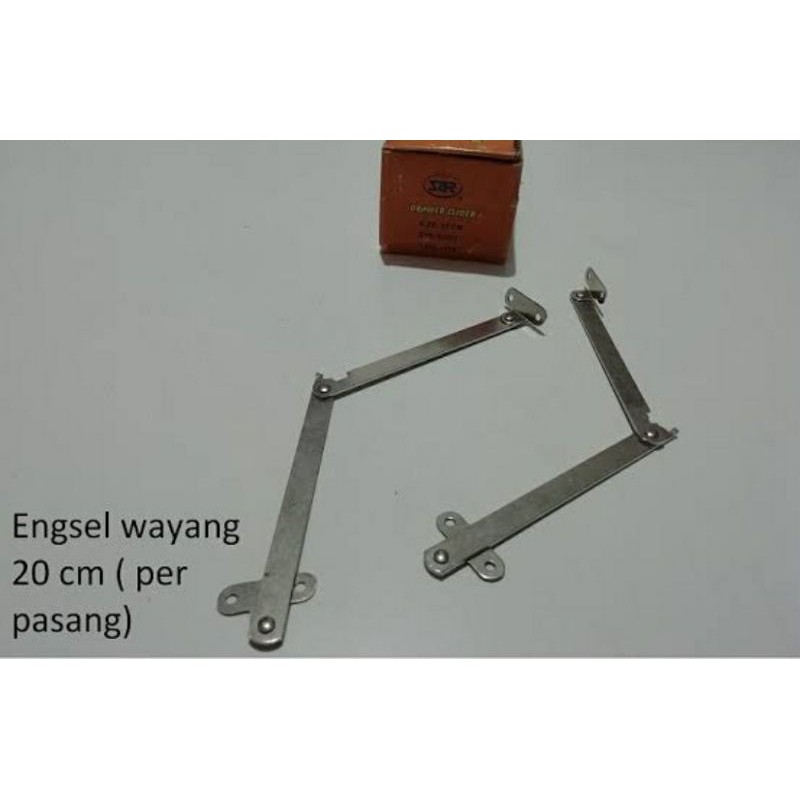 engsel wayang salon sikutan jendela silver