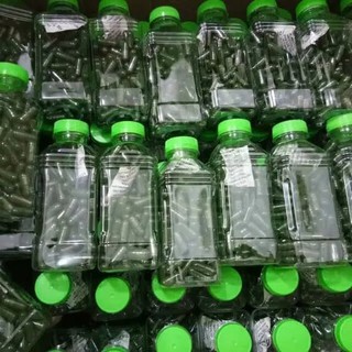  POT BENING  100PCS MASKER SPIRULINA ISI 100 KAPSUL 