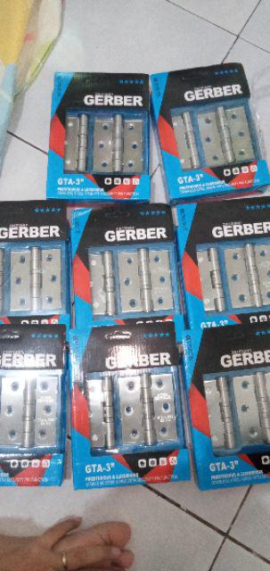 Engsel Gerber 3 Sus 304 / Engsel Jendela 3