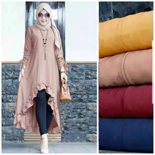 ALORA TUNIK CANTIK UKURAN M/L/XL/XXL