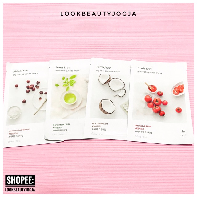 Innisfree sheet mask