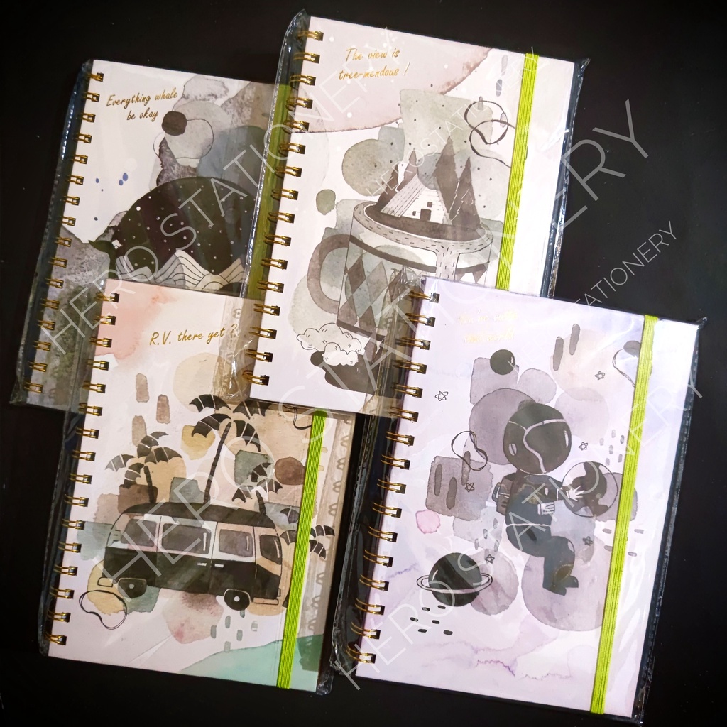 

Buku agenda notebook notes bergaris joyko A5 60 lembar NB-720