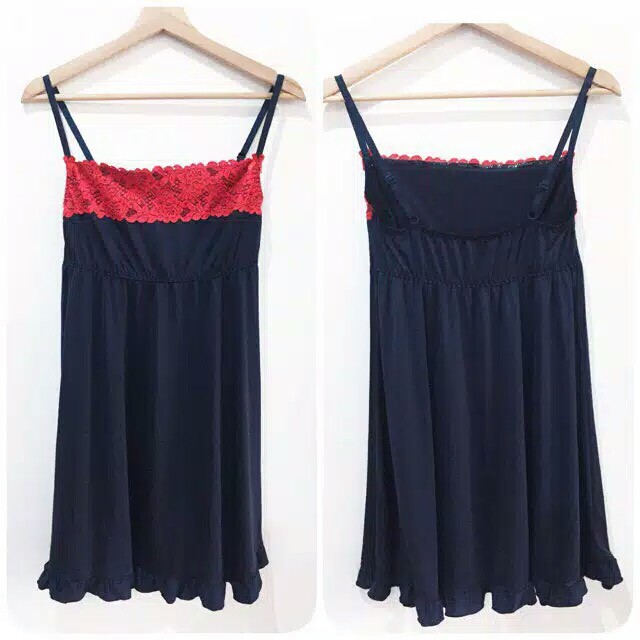 SEXY LINGERIE / BAJU TIDUR BRANDED ST YVES SIZE S BAHAN ADEM, HALUS, LEMES, SEXY DRESS / BABY DOLL