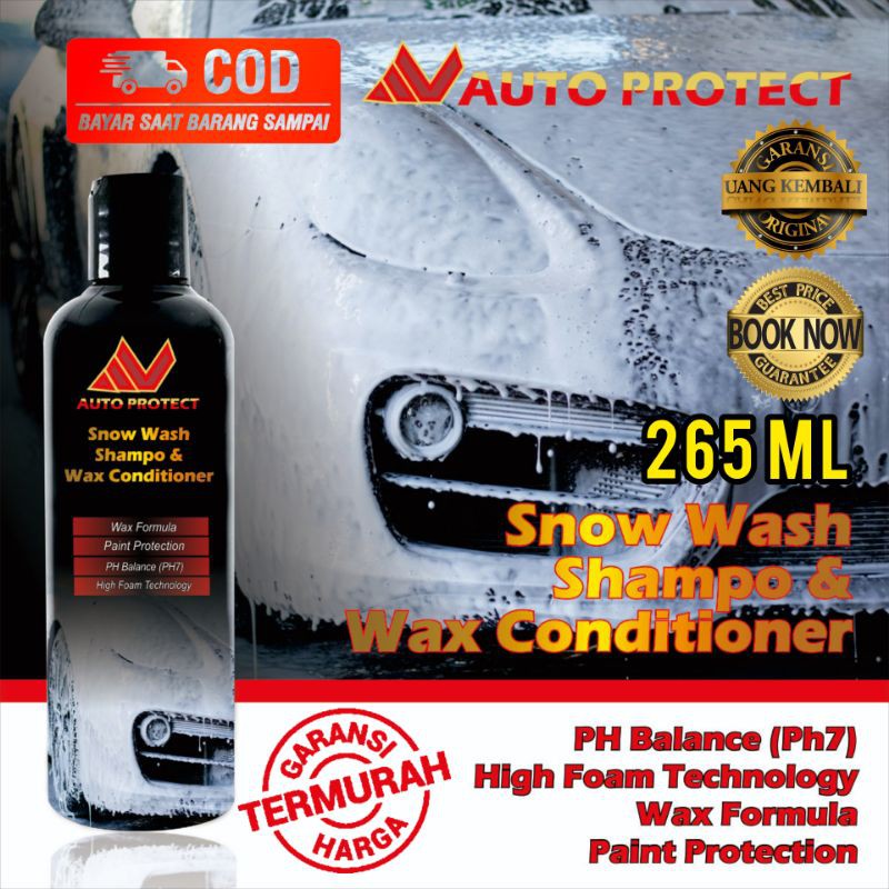 Shampo Salju | Shampo Mobil / Motor | PH Balanced (Ph7) | High Foam Technology